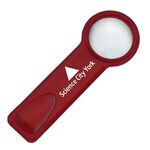 Bookmark Magnifier / Ruler - Red