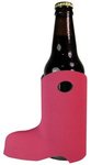 Boot Shaped Bottle Coolie - Crimson