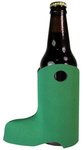 Boot Shaped Bottle Coolie - Kelly Green