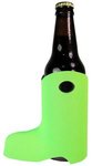 Boot Shaped Bottle Coolie - Lime