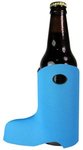 Boot Shaped Bottle Coolie - Neon Blue