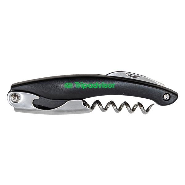 Main Product Image for Bottle Opener, Corkscrew Opener with Knife