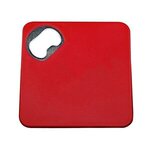 Bottle Opener Tek-Coaster - Red