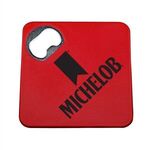 Bottle Opener Tek-Coaster - Red