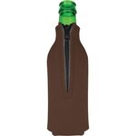 Bottle Zipper Scuba Coolie - Chocolate