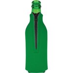 Bottle Zipper Scuba Coolie - Kelly Green