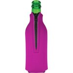 Bottle Zipper Scuba Coolie - Magenta