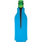Bottle Zipper Scuba Coolie - Neon Blue
