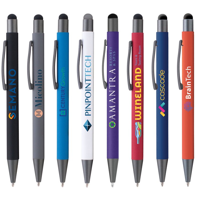 Main Product Image for Bowie Softy &Stylus - Colorjet - Full-Color Metal Pen