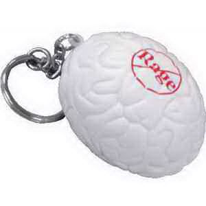 Main Product Image for Custom Imprinted Key Chain Stress Reliever Brain
