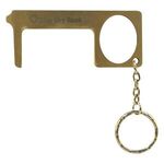 Brass Door Opener Touch Tool - Brass