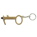 Buy Custom Printed Brass Door Opener With Bottle Opener & Stylus