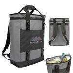Brewtus XL Cooler Backpack - Black With Gray