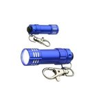 Bright Shine LED key chain - Blue