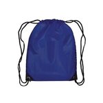 Broadway - Drawstring Backpack - 210D Polyester - Royal Blue