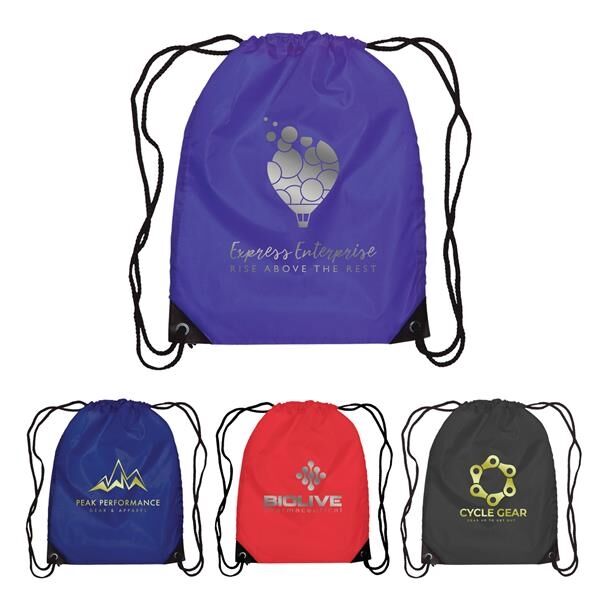 Main Product Image for Broadway - Drawstring Backpack - 210D Polyester