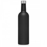 BruMate Winesulator(TM) Insulated Wine 25oz Canteen - Black