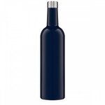 BruMate Winesulator(TM) Insulated Wine 25oz Canteen - Navy Blue