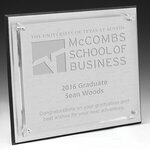 Buy Brushed Aluminum Plaque - 8" x 10" x 1" - Laser