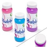 Bubbles with Cap Imprint - 4 oz. - Assorted Colors