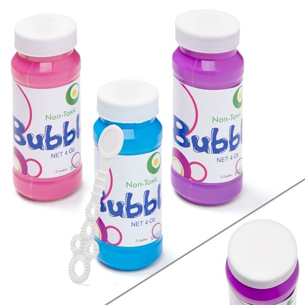 Main Product Image for Bubbles With Cap Imprint - 4 Oz.