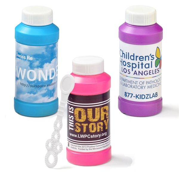 Main Product Image for Bubbles With Digital Label - 4 Oz.