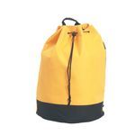 Bucket Bag Drawstring Backpack - Yellow