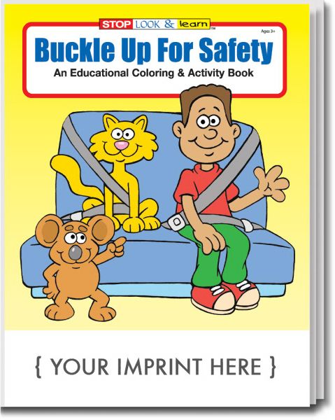 Main Product Image for Buckle Up For Safety Coloring And Activity Book