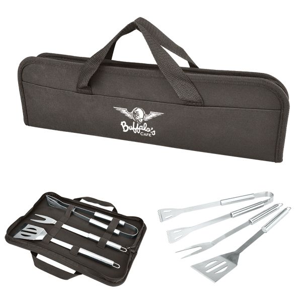 Main Product Image for Imprinted Budget Bbq Set