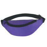Budget Fanny Pack - Purple With Black
