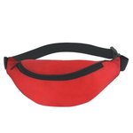 Budget Fanny Pack - Red With Black