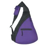 Budget Sling Backpack - Purple