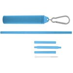 Buildable Wheat Straw Kit In Travel Case - Light Blue