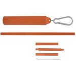 Buildable Wheat Straw Kit In Travel Case - Orange