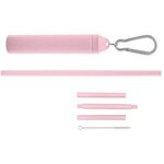 Buildable Wheat Straw Kit In Travel Case - Pink