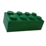 Building Block Stress Ball - Grass Green