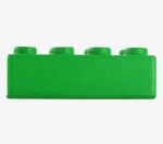 Building Block Stress Ball - Lime Green