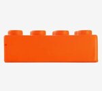 Building Block Stress Ball - Orange