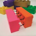 Building Block Stress Ball - Red