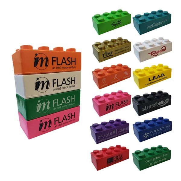Main Product Image for Promotional Building Block Stress Relievers / Balls