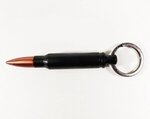 Bullet Bottle Opener Keychain -  Black