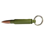 Bullet Bottle Opener Keychain -  Green