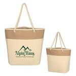 Buy Burlap Rope Tote Bag