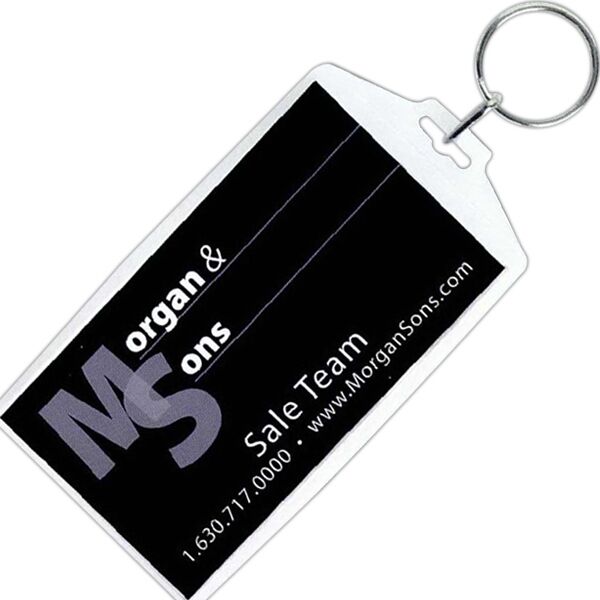 Main Product Image for USA Made Business Card Snap-In Key tag