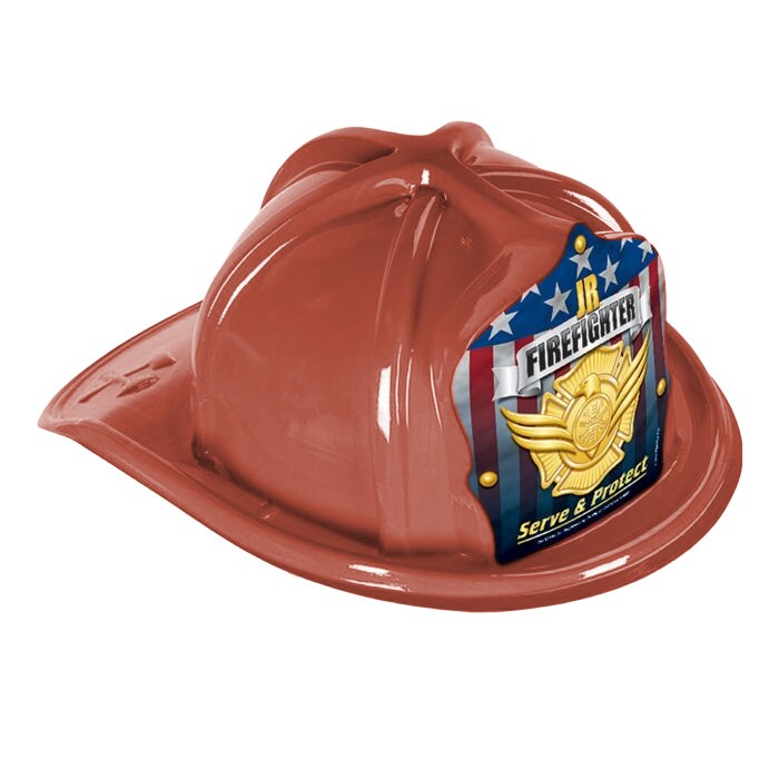 Main Product Image for Custom Imprinted Plastic Brown Fire Hat with Paper Shield