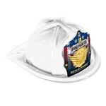 Buy Custom Imprinted Plastic White Fire Hat with Paper Shield
