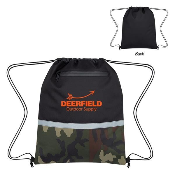 Main Product Image for Camo Accent Drawstring Sports Pack