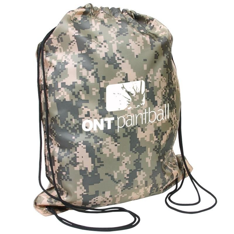 Main Product Image for Imprinted Drawstring Backpack Camo Design