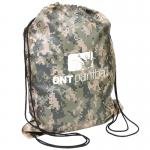 Camo Drawstring Backpack