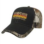 Buy Embroidered Camo Mesh Back Cap